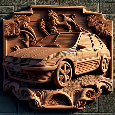3D мадэль Peugeot 306 (STL)